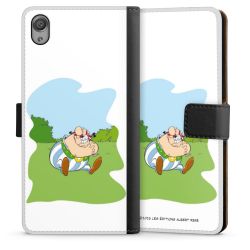 Sideflip mit langer Lasche schwarz