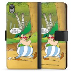 Sideflip mit langer Lasche schwarz