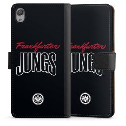 Sideflip mit langer Lasche schwarz