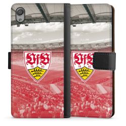 Sideflip mit langer Lasche schwarz