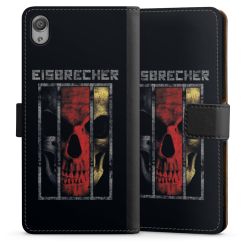 Sideflip mit langer Lasche schwarz