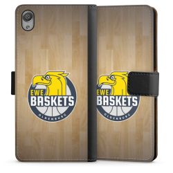 Sideflip mit langer Lasche schwarz