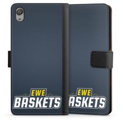 Sideflip mit langer Lasche schwarz