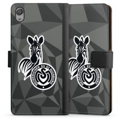 Sideflip mit langer Lasche schwarz