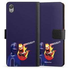 Sideflip Fodral med flap svart