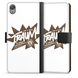 Sideflip mit langer Lasche schwarz