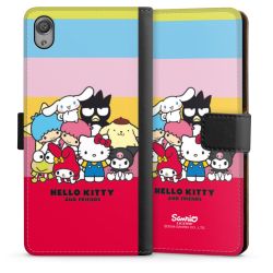 Sideflip mit langer Lasche schwarz