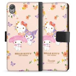 Sideflip mit langer Lasche schwarz