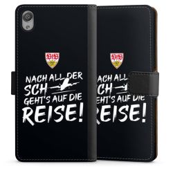 Sideflip mit langer Lasche schwarz