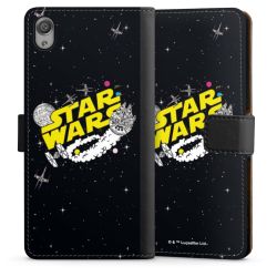 Sideflip mit langer Lasche schwarz