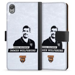 Sideflip mit langer Lasche schwarz