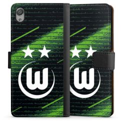 Sideflip mit langer Lasche schwarz