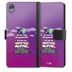 Sideflip mit langer Lasche schwarz