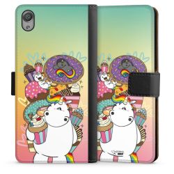 Sideflip mit langer Lasche schwarz