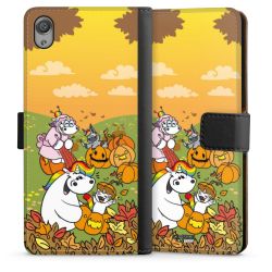 Sideflip mit langer Lasche schwarz