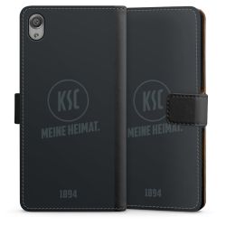 Sideflip mit langer Lasche schwarz