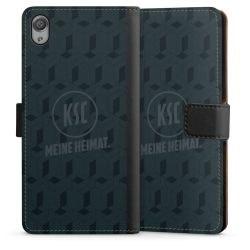 Sideflip mit langer Lasche schwarz