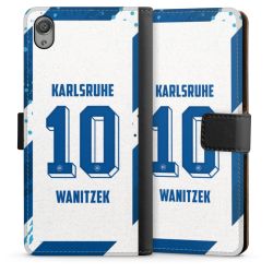 Sideflip mit langer Lasche schwarz