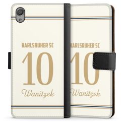 Sideflip mit langer Lasche schwarz