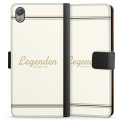 Sideflip mit langer Lasche schwarz