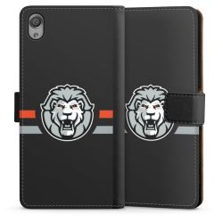 Sideflip mit langer Lasche schwarz