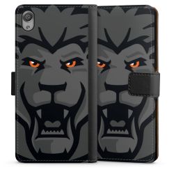 Sideflip mit langer Lasche schwarz