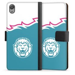 Sideflip mit langer Lasche schwarz