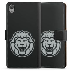 Sideflip mit langer Lasche schwarz