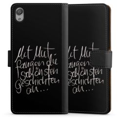 Sideflip mit langer Lasche schwarz