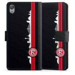 Sideflip mit langer Lasche schwarz