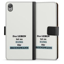 Sideflip mit langer Lasche schwarz