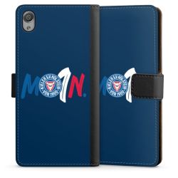 Sideflip mit langer Lasche schwarz