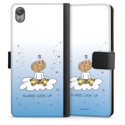 Sideflip mit langer Lasche schwarz