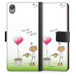 Sideflip mit langer Lasche schwarz