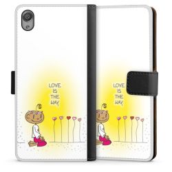 Sideflip mit langer Lasche schwarz