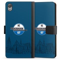 Sideflip mit langer Lasche schwarz