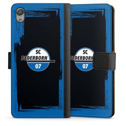 Sideflip mit langer Lasche schwarz