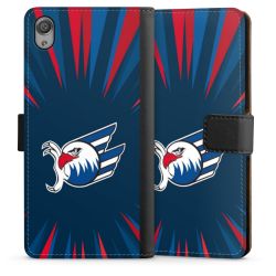 Sideflip mit langer Lasche schwarz