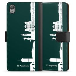 Sideflip mit langer Lasche schwarz