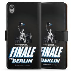 Sideflip mit langer Lasche schwarz