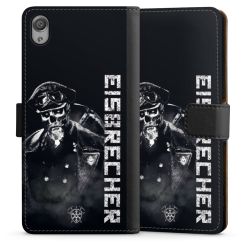 Sideflip mit langer Lasche schwarz