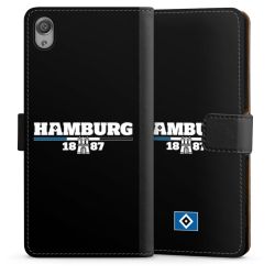 Sideflip mit langer Lasche schwarz