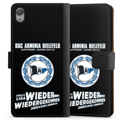 Sideflip mit langer Lasche schwarz