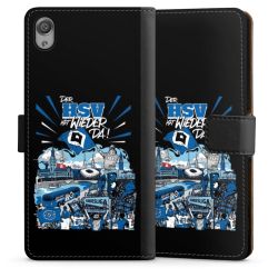 Sideflip mit langer Lasche schwarz