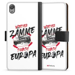 Sideflip mit langer Lasche schwarz