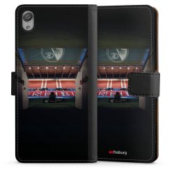 Sideflip mit langer Lasche schwarz