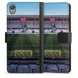 Sideflip mit langer Lasche schwarz