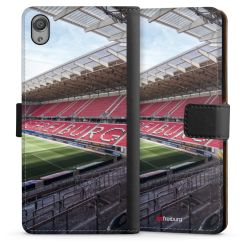 Sideflip mit langer Lasche schwarz