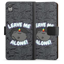 Sideflip mit langer Lasche schwarz