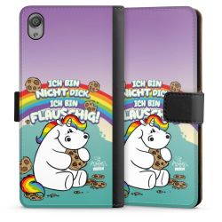 Sideflip mit langer Lasche schwarz